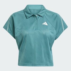 ADIDAS STADIUM 3-STRIPES TENNIS INSPIRED JACQUARD POLO TEE